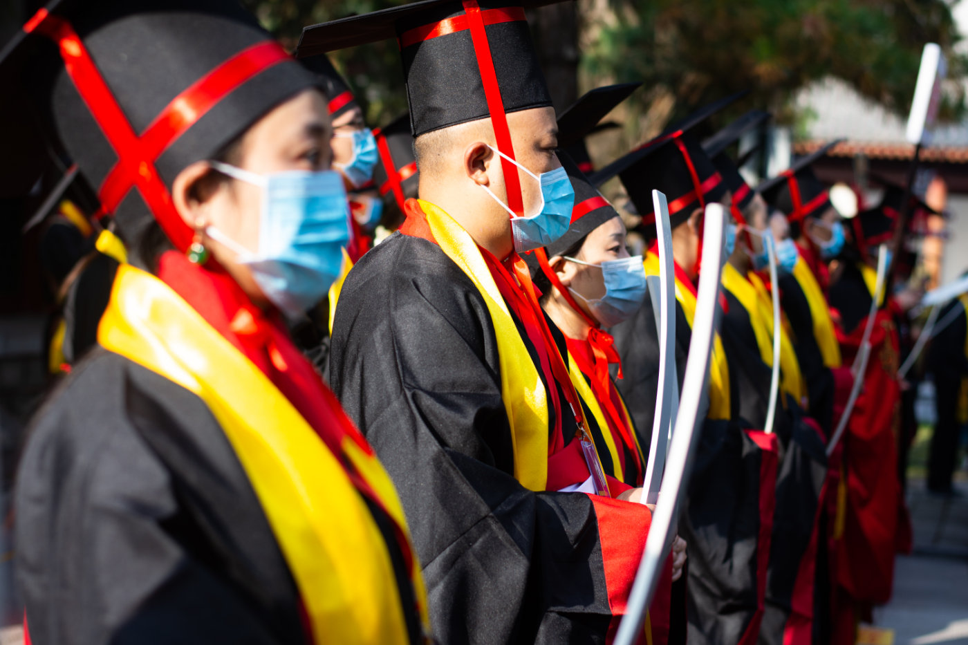 第五届汉服汉礼公祭轩辕黄帝大典在中华始祖堂举行